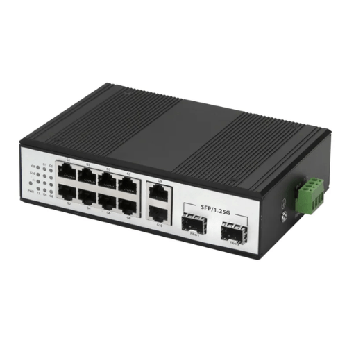 Asset Track Pro 8 Port Industrial POE Ethernet Switch - Image 4