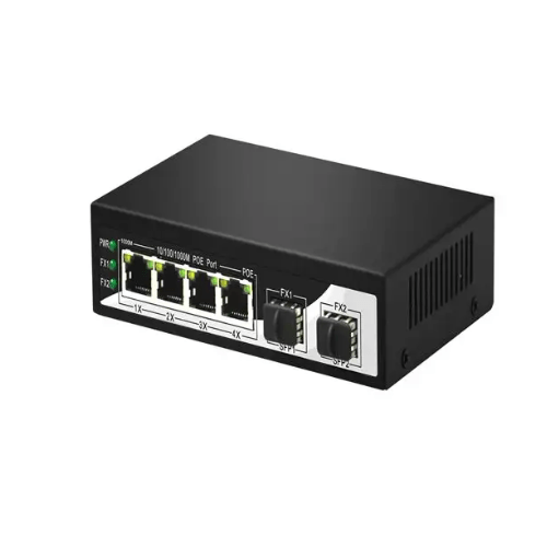 Asset Track Pro Optical Network Gigabit POE Switch