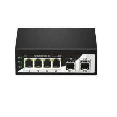 Asset Track Pro Optical Network Gigabit POE Switch