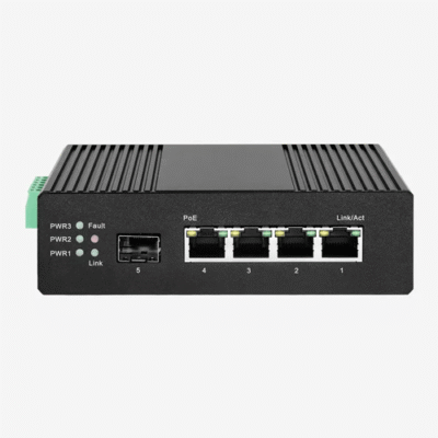 Asset Track Pro Industrial 4-Port POE Ethernet Switch