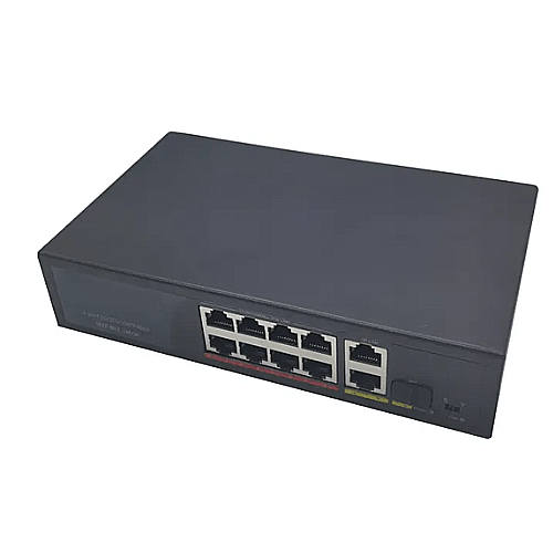 Asset Track Pro PoE Gigabit Ethernet Fiber Switch