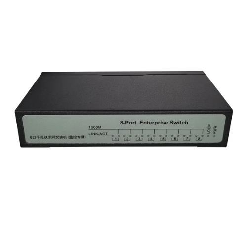 Asset Track Pro 8-port 10/100/1000mbps Gigabit Smart Ethernet Network Desktop Router Switch - Image 2