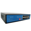 Asset Track Pro POE Switch 4 8 16 24 port 100 or 1000M Ethernet Fiber Switch POE Gigabit with 2 Uplink RJ45 Ports