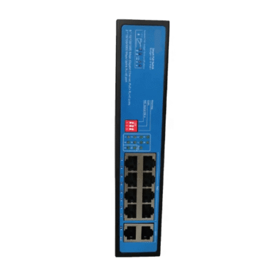 Asset Track Pro POE Switch 4 8 16 24 port 100 or 1000M Ethernet Fiber Switch POE Gigabit with 2 Uplink RJ45 Ports