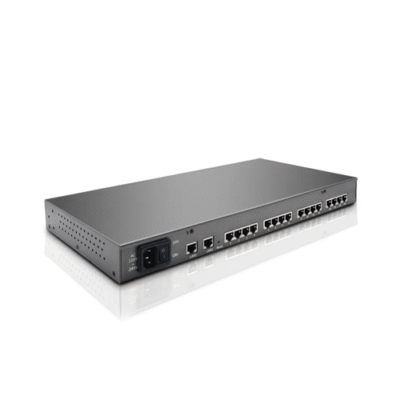 Asset Track Pro 16 ports Ethernet Wired Device Server Serial Equipment