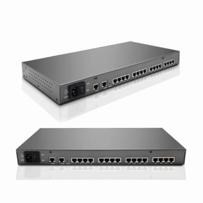 Asset Track Pro 16 ports Ethernet Wired Device Server Serial Equipment