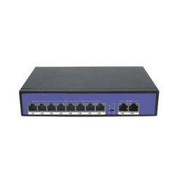 Asset Track Pro 10 or 100 M POE Switch Ethernet Port can support 10 or 100 Base-TX auto-detection with AC Power Supply