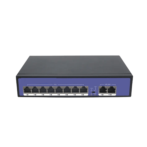 Asset Track Pro 10 or 100 M POE Switch Ethernet Port can support 10 or 100 Base-TX auto-detection with AC Power Supply