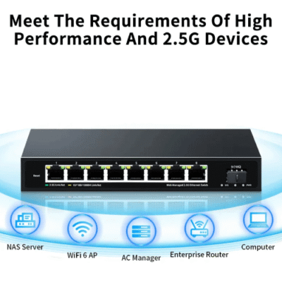 Asset Track Pro Light Network Management Ethernet Switch