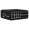 Gigabit Ethernet Network Switch with 8 RJ45 And 8 SFP Ports - Asset Track Pro