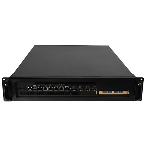 Firewall Router Server Case with 6 Intel 2.5G LAN Ports - Asset Track Pro
