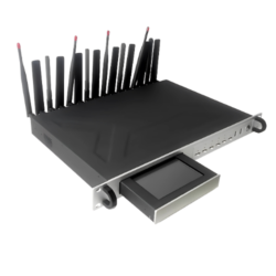 Enterprise Rack Multi-SIM Bonding Router with 6 SIM Support - Asset Track Pro