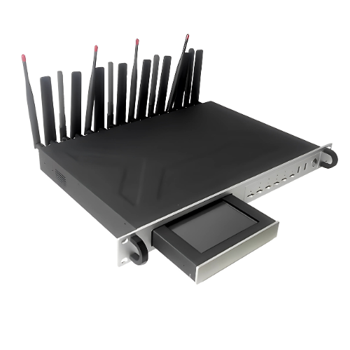 Enterprise Rack Multi-SIM Bonding Router with 6 SIM Support - Asset Track Pro