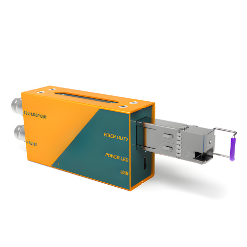 Asset Track Pro Fiber Optic Extender Converter Single Mode