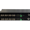 Asset Track Pro Multi-function 4 Channel Forward 3G-SDI with 2 Channel Gigabit Ethernet RS232 to Fiber Converter