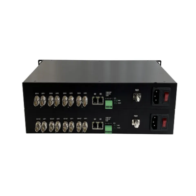 Asset Track Pro Multi-function 4 Channel Forward 3G-SDI with 2 Channel Gigabit Ethernet RS232 to Fiber Converter