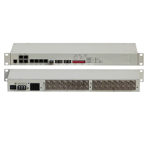 Asset Track Pro Gigabit Ethernet 16 E1 To GE PDH Multiplexed Fiber Optic Transmission