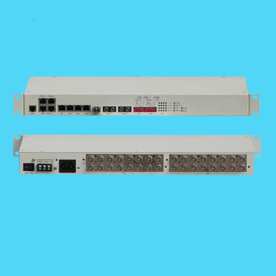 Asset Track Pro Gigabit Ethernet 16 E1 To GE PDH Multiplexed Fiber Optic Transmission