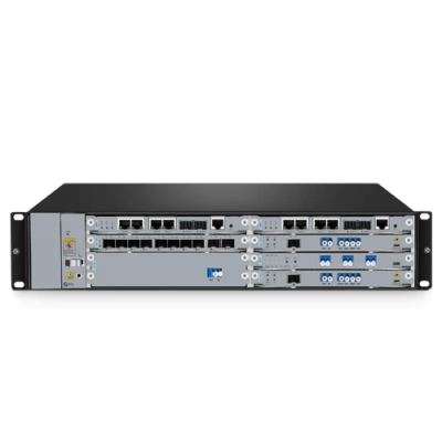 WDM Fiber Optic Converter, 10 SFP Slots, 11.1 Gbps - Asset Track Pro