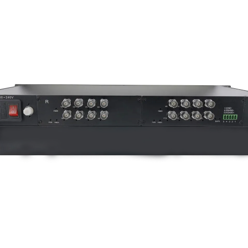 CVI Fiber Converter, 16-Channel HD Video, 80 km Range - Asset Track Pro