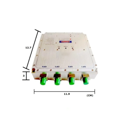 RF Fiber Converter, 2800 MHz Bandwidth, 10 km Range - Asset Track Pro