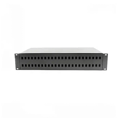 48-Port Audio Rack Mount Patch Panel, CRS Steel - Asset Track Pro