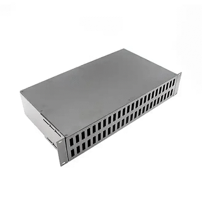 48-Port Audio Rack Mount Patch Panel, CRS Steel - Asset Track Pro