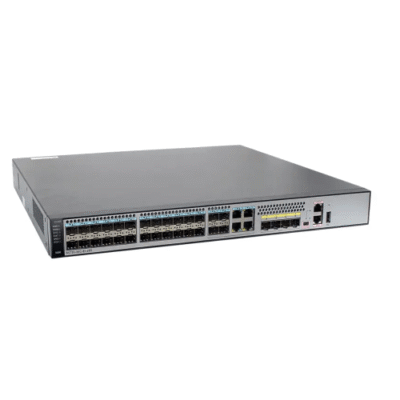 Gigabit Optical Switch with 598 Gbps Capacity, 24 Ports, and VLAN Support - Asset Track Pro