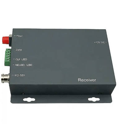 Modular HD-SDI Fiber Link with 4 Channels and 1080p Signal Support over SM Fiber - Asset Track Pro