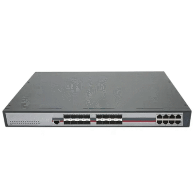 Managed Fiber Network Switch with 58 Gbps Capacity & 16 GE SFP Ports - Asset Track Pro
