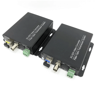 12G-SDI Fiber Converter with 4K 60Hz Support and 11.88 Gb Bandwidth Over Fiber - Asset Track Pro