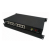 8-Channel XLR Audio Converter with 16-Bit Digital Encoding Over Fiber Optic - Asset Track Pro