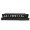 8-Channel XLR Audio Converter with 16-Bit Digital Encoding Over Fiber Optic - Asset Track Pro