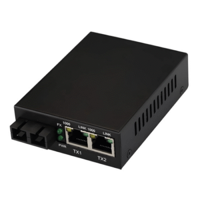 ATPGBFC-174-1-1-1.png Asset Track Pro Gigabit Single Fiber Media Converter