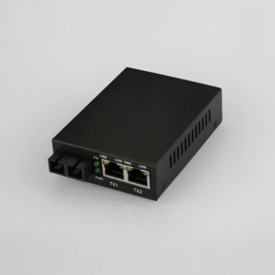 ATPGBFC-174-3-1-1.png Asset Track Pro Gigabit Single Fiber Media Converter