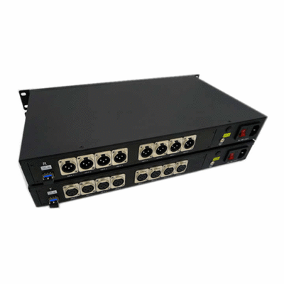 Asset Track Pro 8CH XLR Audio Fiber Converter