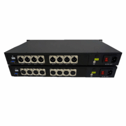 Asset Track Pro 8CH XLR Audio Fiber Converter