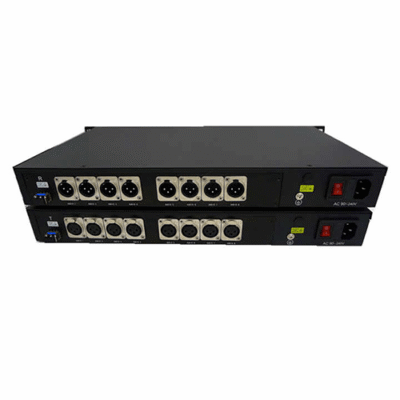 Asset Track Pro 8CH XLR Audio Fiber Converter