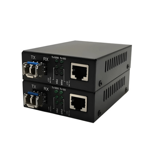 Asset Track Pro Gigabit Fiber Optic Media Converter