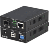 Asset Track Pro Gigabit Fiber Optic Media Converter