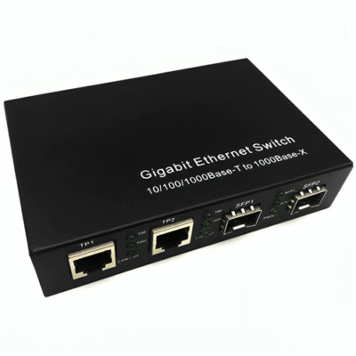 Asset Track Pro Fast Gigabit Ethernet Media Converter