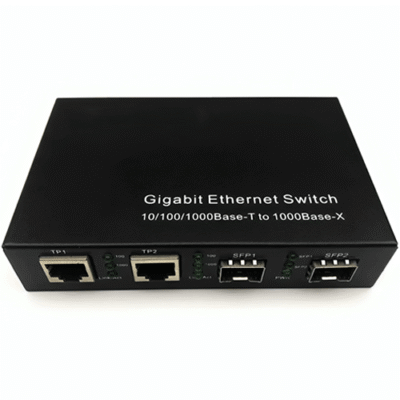 Asset Track Pro Fast Gigabit Ethernet Media Converter