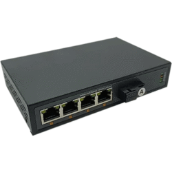 Asset Track Pro Gigabit Fiber Media Converter