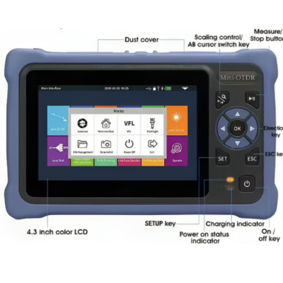 9-in-1 OTDR Ethernet Tester with 20+ Hours Battery Life - Asset Track Pro