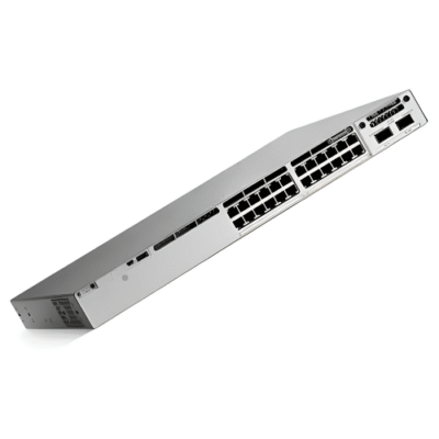 Enterprise Gigabit Fiber Converter with 480Gbps Bandwidth & 24 PoE+ Ports - Asset Track Pro