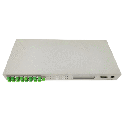 Gigabit Remote Fiber Converter with RS232 & RJ45 Control - Asset Track Pro