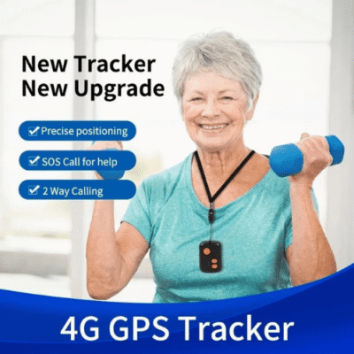 Waterproof GPS Tracker with Fall Detection & Geo-Fence – Asset Track Pro