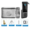 Fingerprint Smart Door Lock With WIFI Code and Card Access - Asset Track Pro