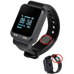 Tamper Proof GPS Tracker Watch with Anti Tamper Wristband - Asset Track Pro