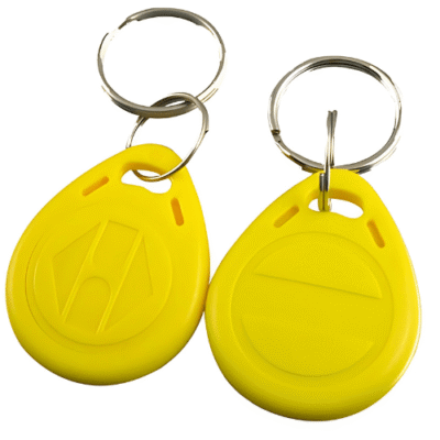 ATPHF-10203.png Rewritable HF RFID Key Fob Tag ABS Custom Colors - Asset Track Pro